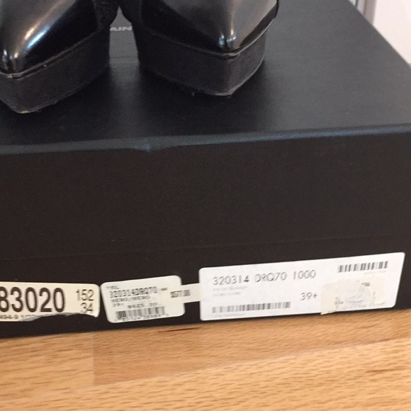 YSL authentic pumps black with patent toe EUR 39.5 - Picture 4 of 8